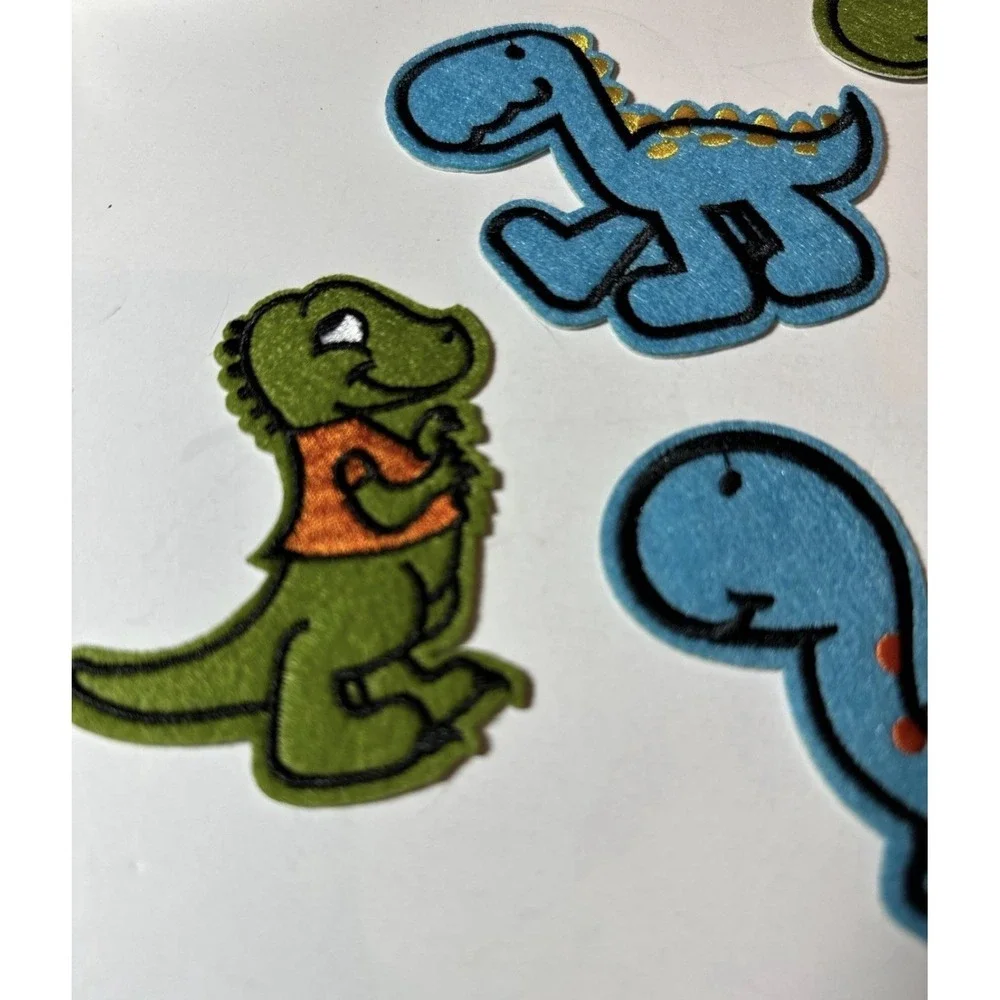 Lot of 6 Dinosaur Patches/ Dino Patches
